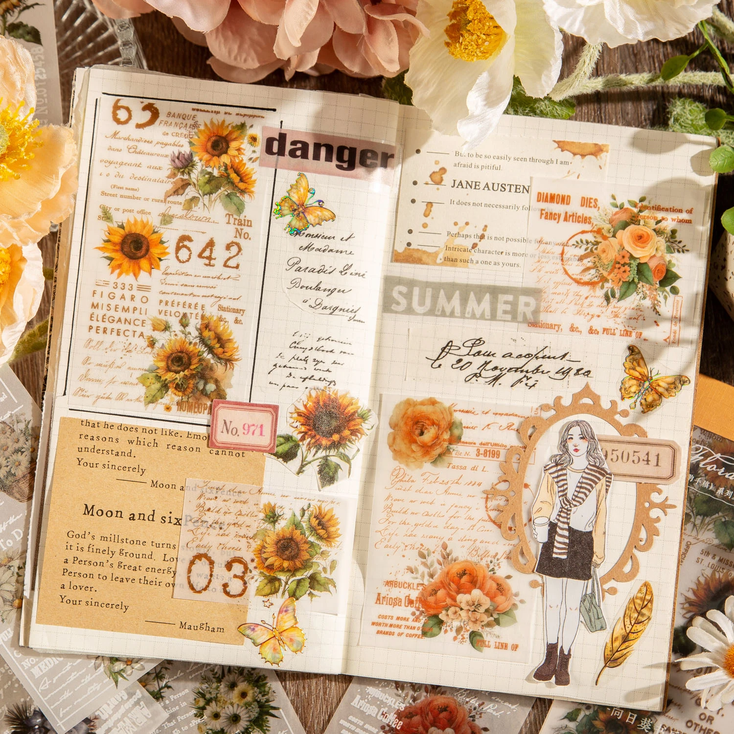 Рисунок 5 - книга с цветочным принтом