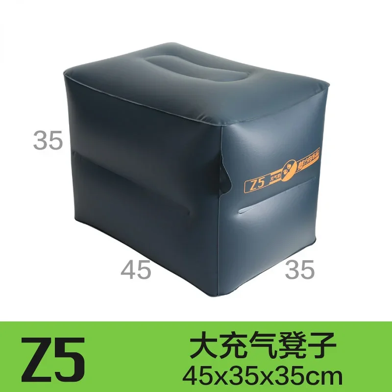 Car Mounted Inflatable Bed 45 * 35 * 35cm Supporting Inflatable Stool For Filling The Rear Seat Space