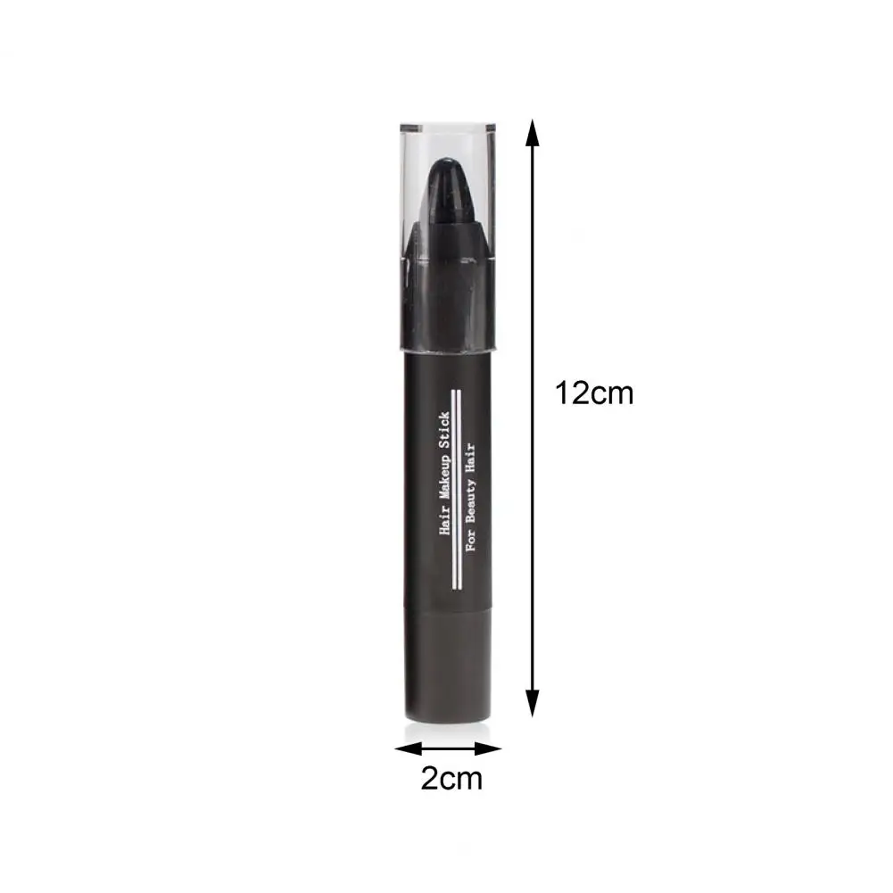 Beauty Hair Pencil Safe Ingredient Pen Shape Design Lightweight Hair Touch up Chalk Stick Easy to Clean