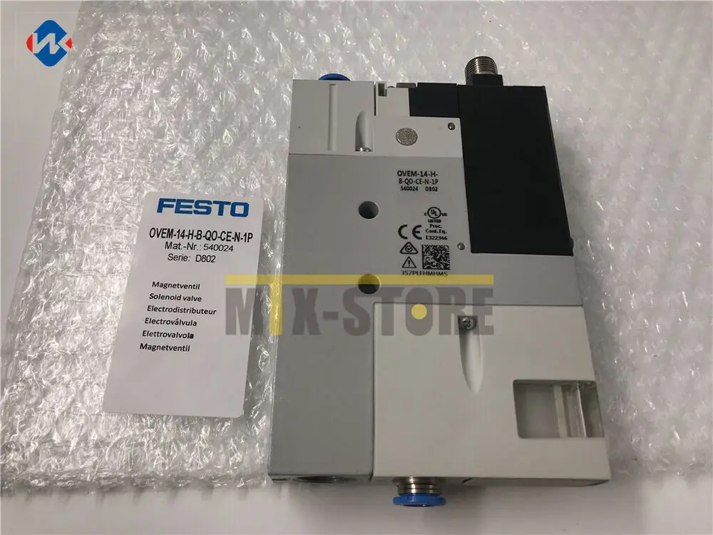 

1pcs New Festo Brand new ones Vacuum Generator OVEM-14-H-B-QO-CE-N-1P 540024