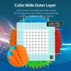 Moyu Meilong 10x10x10 Cube Stickerless Frosted Surface 10x10 Magic Speed Cube Twist Puzzle 10 Layer Cube Education Toy 5