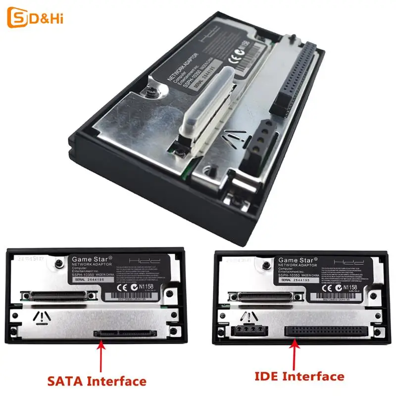 Adattatore Di Rete Per Console Ps2 Adattatore Hdd Ide / Sata Scph-10350 Per Console Playstation 2 Fat
