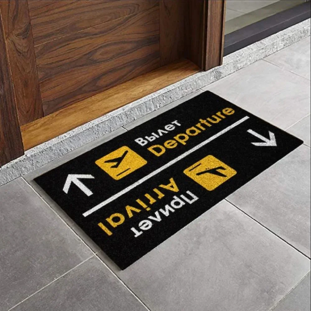 Door mat Arrival Departure