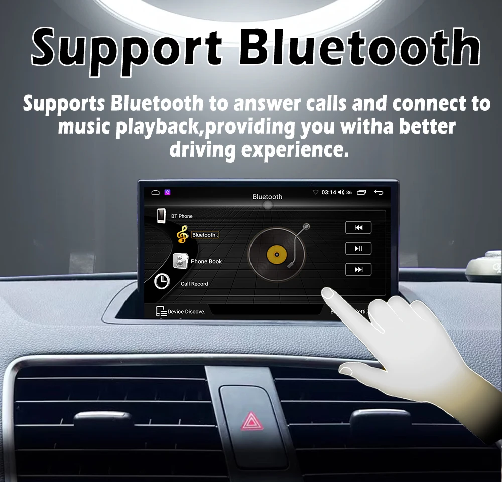 Pantalla HD de 8 "Android 15 para Audi Q3 8U Sport 2011-2018 Radio de coche vídeo estéreo navegación GPS inalámbrica CarPlay 4G Lte 5