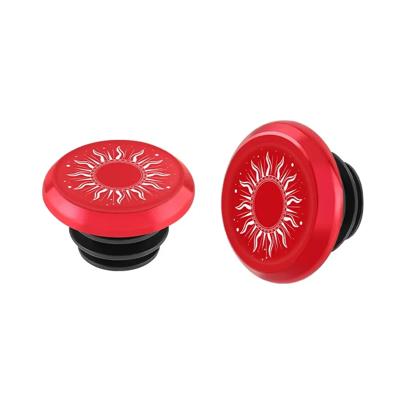 Premium Aluminum Alloy Handlebar End Caps for Bicycles - Durable and Stylish Finish