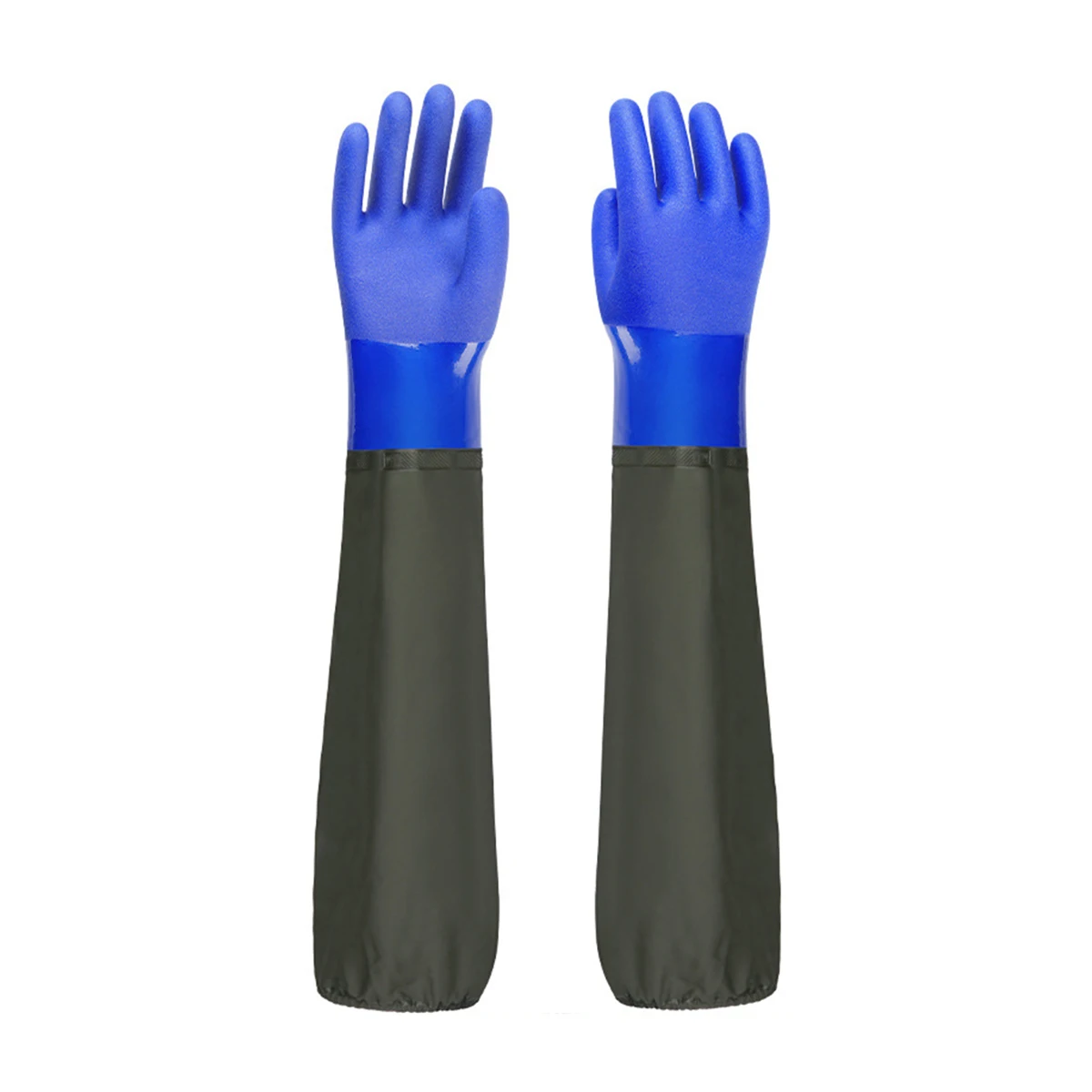 Rubber Gloves Long Aquatic Industry Gloves with Arm Guards Thickened Water Operations Fishery Work fishing gloves waterproof gloves