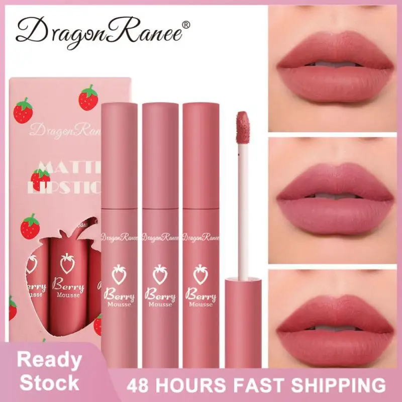 

Liquid Lipstick Smudge-proof Waterproof Versatile Waterproof Lip Glaze Must-have In Demand Matte Velvet Glamorous Lipstick Set