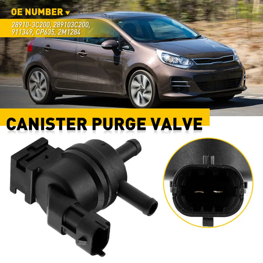 

28910-3C200 Vapor Canister Purge Solenoid Compatible For Sedona Sportage Sorento Forte Soul Accent Replaces 911349 CP635 2M1284