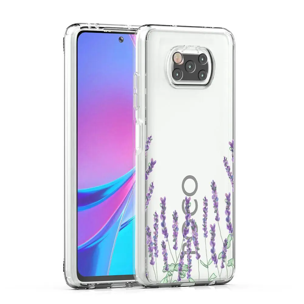 Sunflower Lavender Purple Floral Phone Case Cover