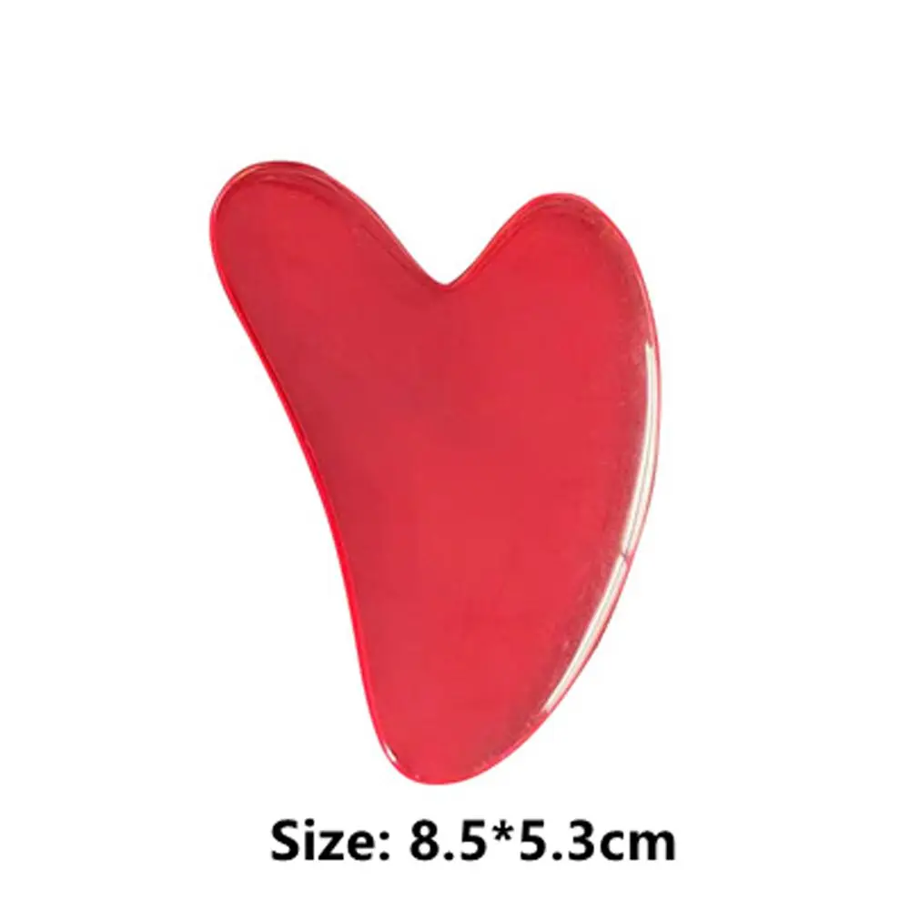 SPA Resin Face Slimming Acupuncture Massage Skin Care Tool Beeswax Scraper Body Massager Scraping Guasha Board