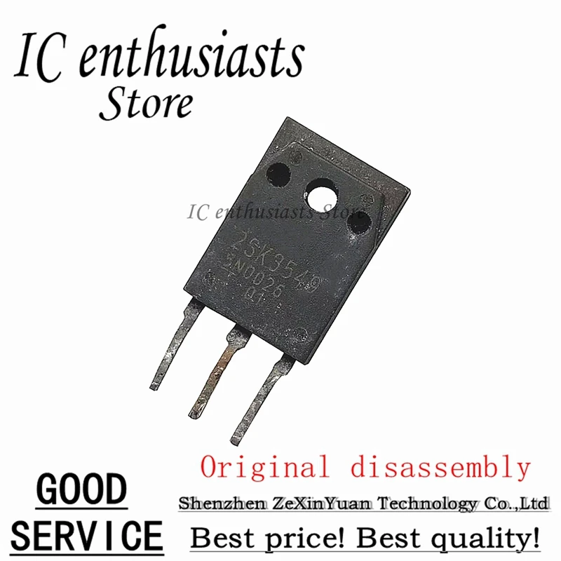 

10PCS 2SK3549 K3549 10A900V TO-3P Original disassembly