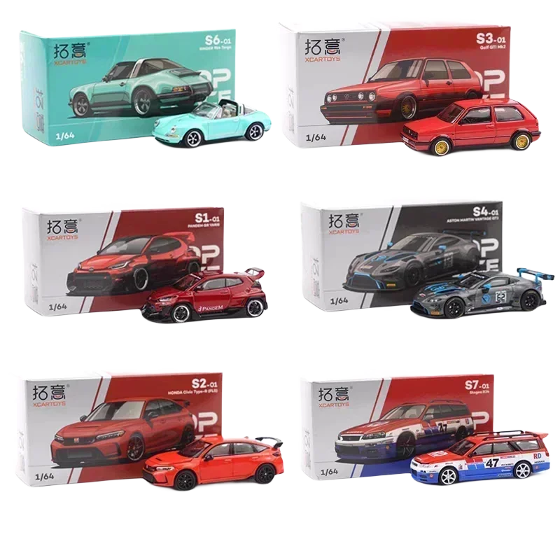 Xcartoys 1/64 premium brinquedo carro liga modelo mini diecast