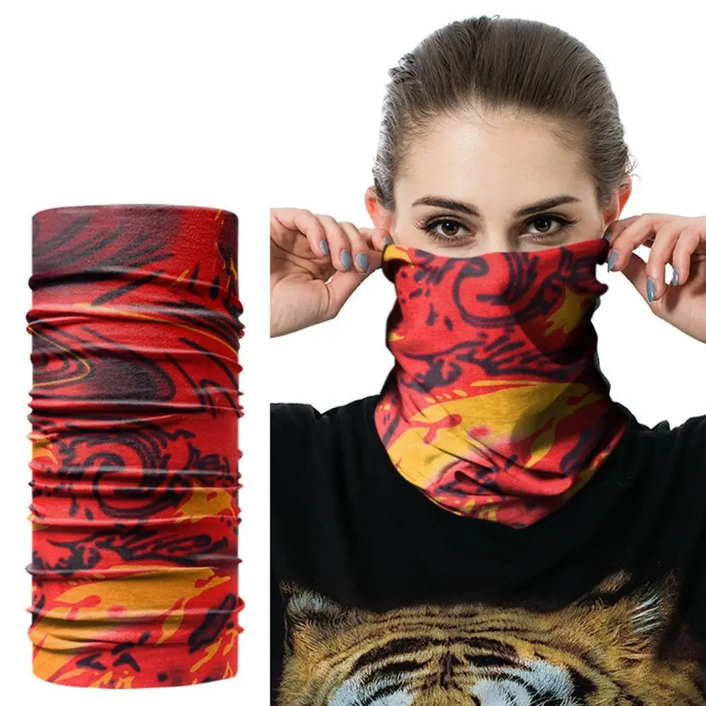 Cycling Camping Hiking Neck Warmer Headband UV Face Mask Magic Headwear Fishing Scarf Windpproof Head Scarves