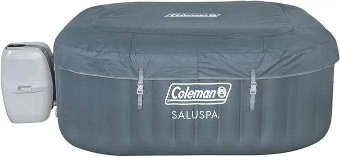 Description Picture 6 of itemAtlantis AirJet 4 To 6 Person Inflatable Hot Tub Square Portable Outdoor Spa with114-140 Soothing Jets with Cover