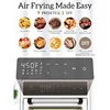 Air Fryer Oven Combo, 12.6 Quart Compact Microwavable Countertop Oven, 9 Presets and 1 DIY Function 2