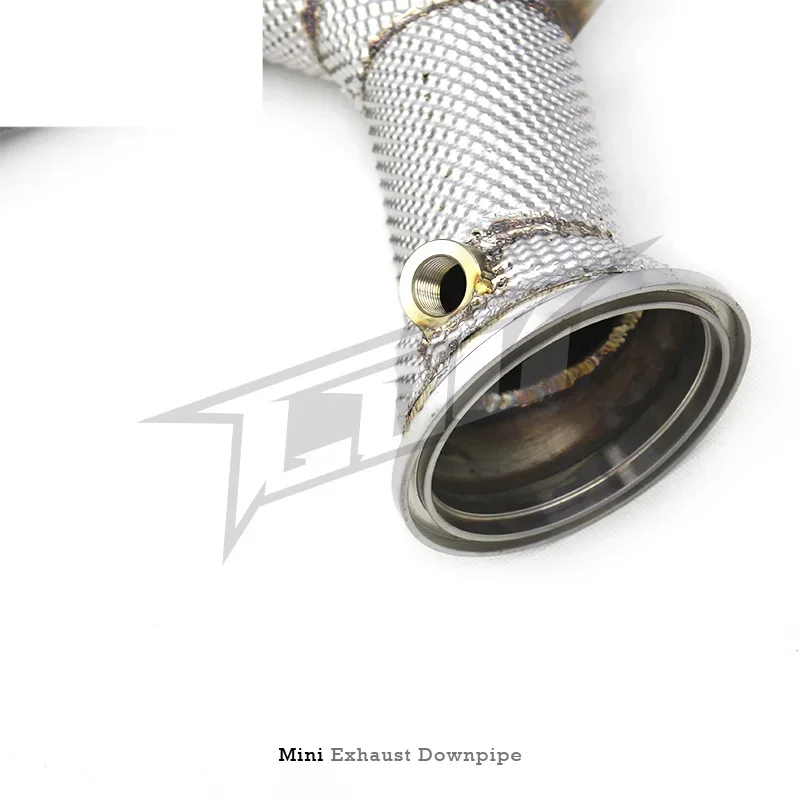 Section High flow Pipes branch downpipe Exhaust Pipe with for/COUNTRYMAN/JCW 2.0T