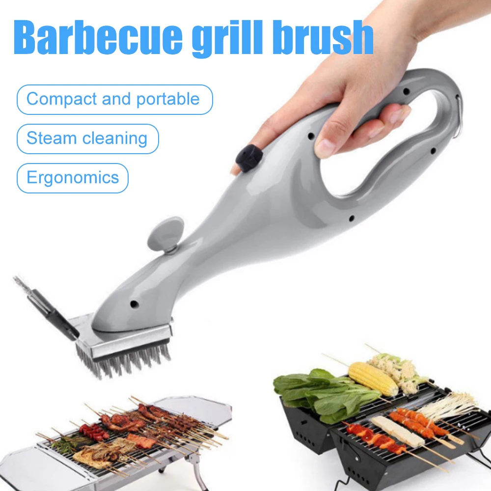 Barbecue Grill Outdoor Steam Cleaning Brushes BBQ Cleaner Suitable For Charcoal Scraper Gas Accessories Cooking Kitchen Tool