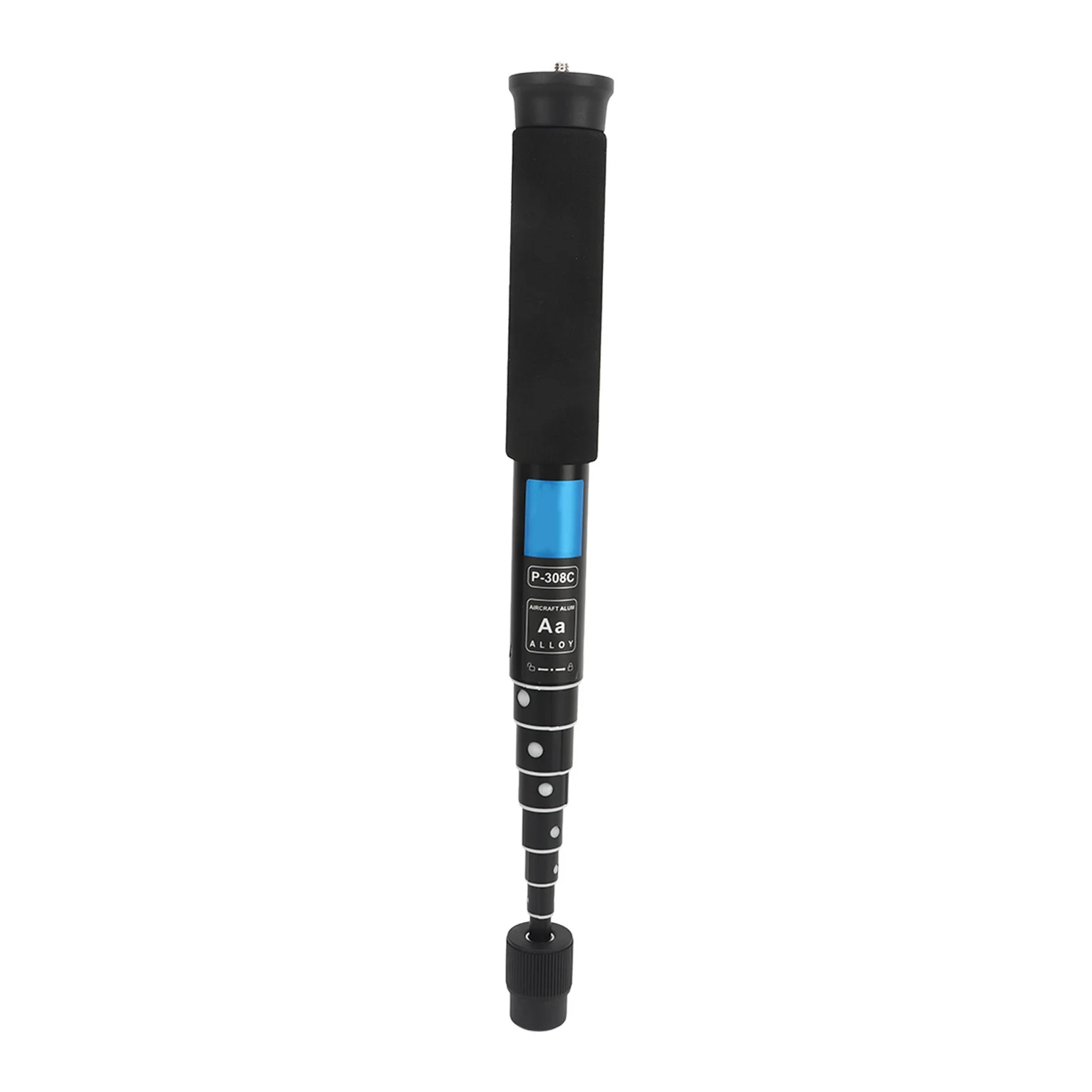 Camera Monopod 8 Sections Selfie Stick Trekking Pole Aluminum Alloy for Hiking Camping
