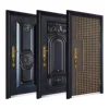 Door Exterior Aluminium Cast Aluminium Safety Door cast aluminum security front entry doors for house 1