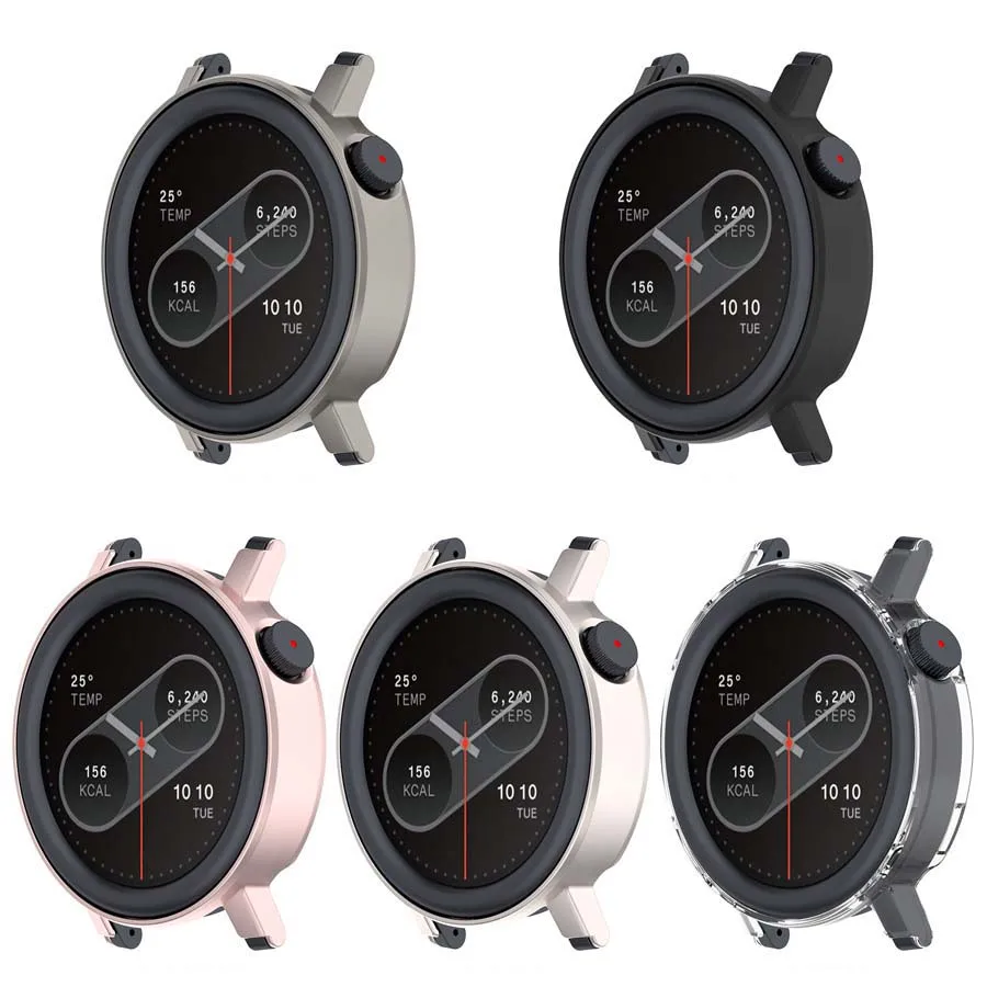 Durable Hard PC Protective Smart Watch Cover - Enhanced Bumper Frame Protector Accessories