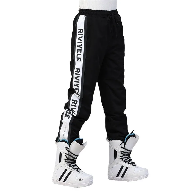 2024 Ski Pants Male Female Windproof Waterproof Winter Warm Snowboard Ski Trousers Reflective Snowboard Pants For Men And Women 5
