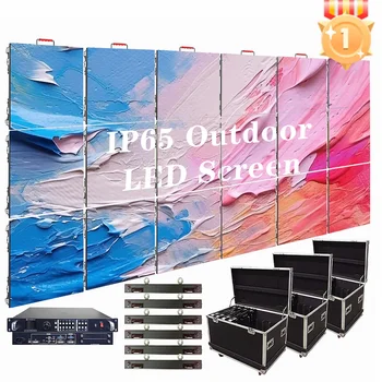 8pcs Outdoor P3.91 500x500mm Panel LED Video Wall Outdoor LED Screen LED Display