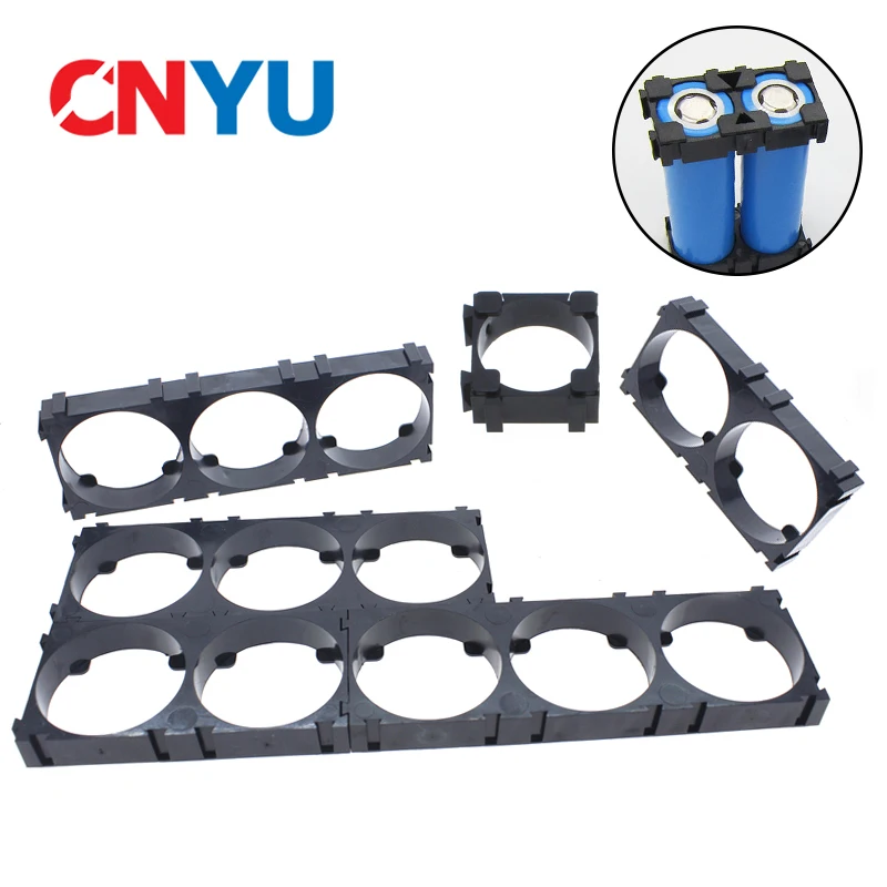 20/50pcs Battery Stand 18650/21700 Safety Anti-vibration Lithium Battery Stand Plastic Plastic