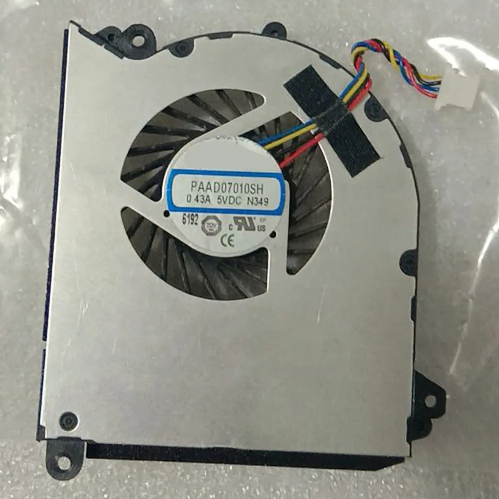 

Новый вентилятор охлаждения процессора для PAAD07010SH 0.43A 5VDC N349 4PIN для MSI GS32 MS-13F2 DC5V 4wire