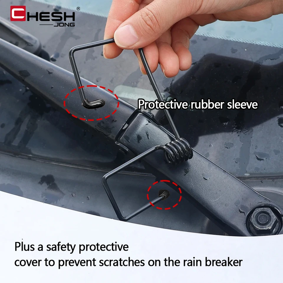 Windshield Wiper Pressure Spring | 2pcs Aluminum Alloy Car Wiper Spring - Windshield Wiper Arm Pressure Spring Booster Aluminum Alloy Easy To Install For SUV