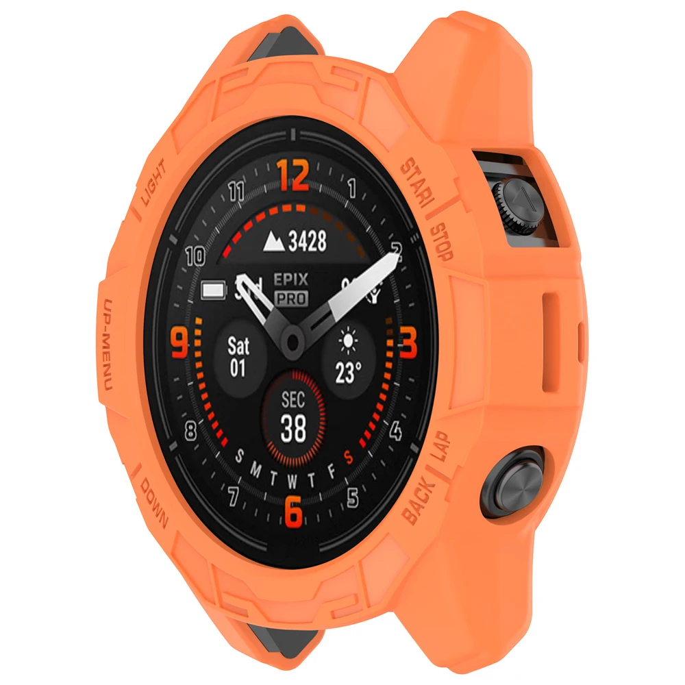 TPU Soft Silicone Protective Watch Case Bumper Cover