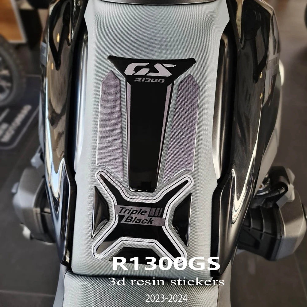 

Аксессуары для BMW R1300GS R 1300 GS Triple Black 2023-2024, коврик для бака, 3D наклейка из эпоксидной смолы, защитный комплект