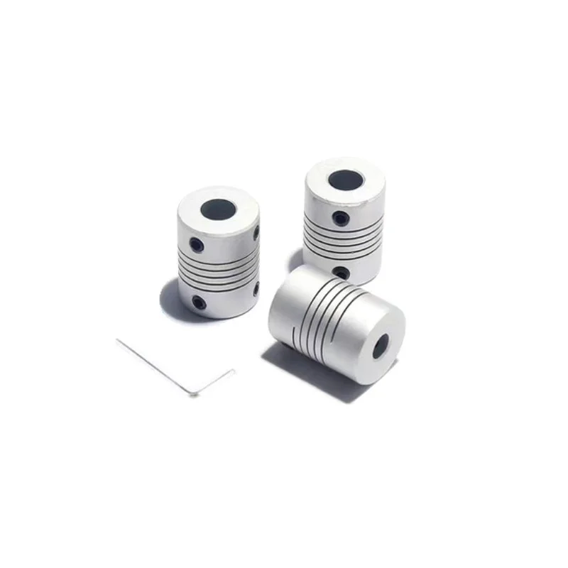Aluminium Flexible Kupplung D19 L25 - Für 3D-Drucker & CNC Maschinen