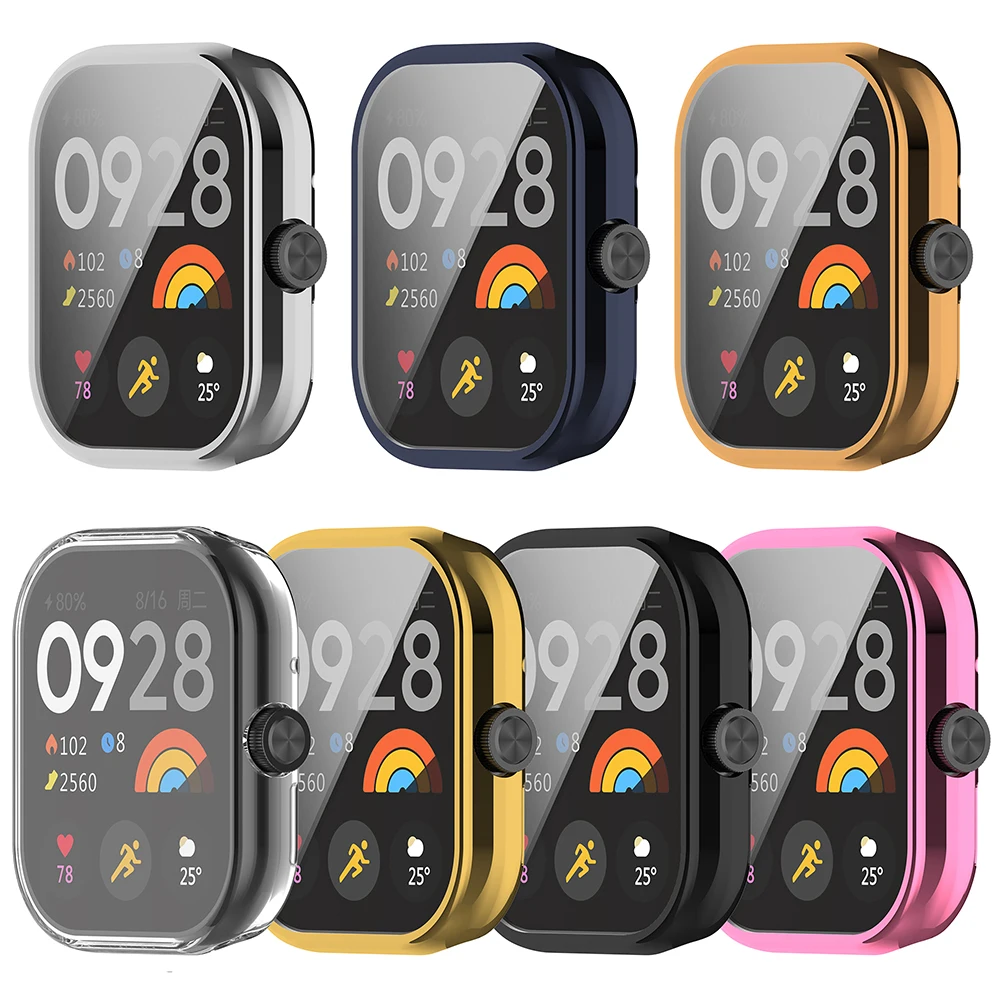 Soft TPU Protective Shell Cover & Full Screen Protector