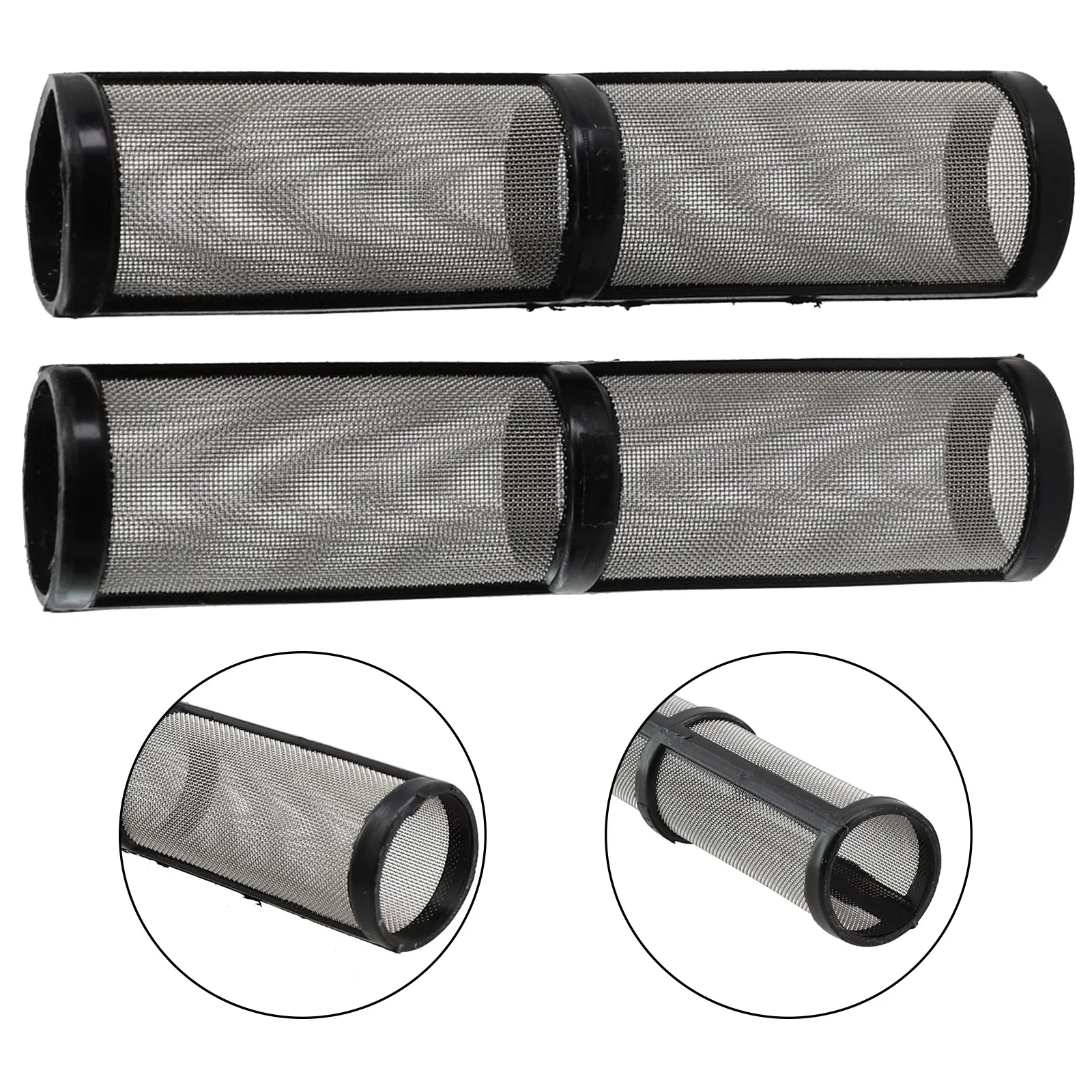 Efficiently Filter Coating Materials with 2pcs Mesh Airless Electric Paint Sprayer Filters for G390 G395 G495 G595 2pcs rv heater vent screen covers accessories for ventilation with installation insectss stainless steel mesh guard with tools