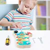 Montessori Wooden Toys Pretend Play Set Dinosaur DIY Tool Play Nut Disassembly Screw Assembly Repair Carpenter Tools for Kids 2