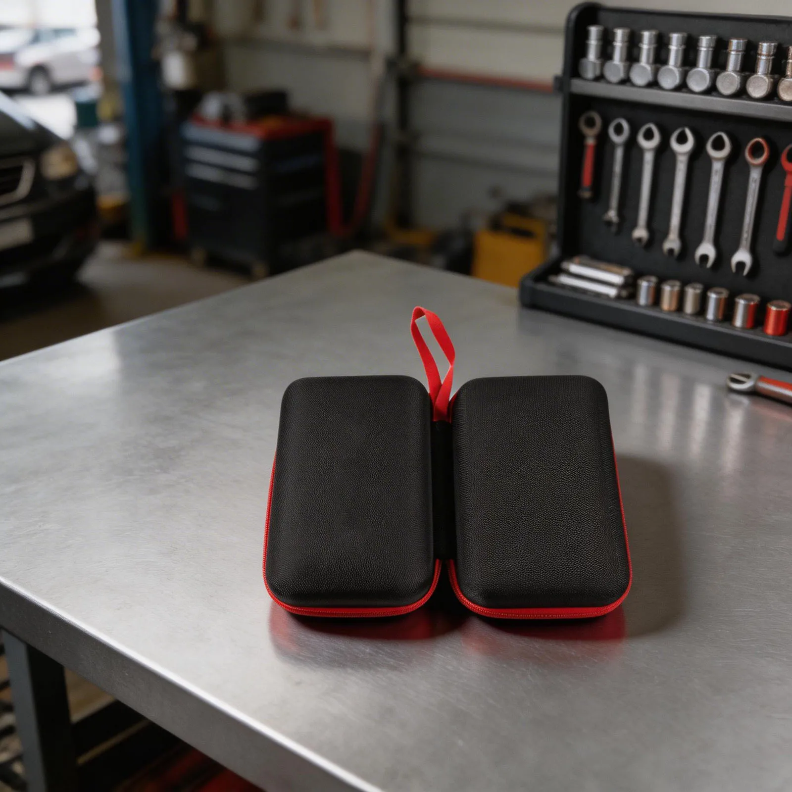 OBD 스캐너 및 배터리 테스트 장치용 컴팩트 EVA 보관 가방, 정비사 및 DIY 자동차 진단 애플리케이션용으로 설계됨