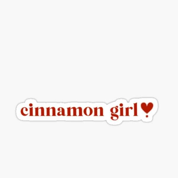 Cinnamon Girl Lana Del Rey Lyrics 10PCS Stickers for Art Cute Print Cartoon  Anime Funny Luggage Stickers Kid Home Car