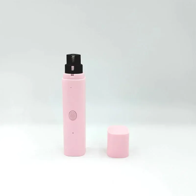 Rechargeable Electric LED Pet Nail Clippers with USB Charging and Quiet Operation