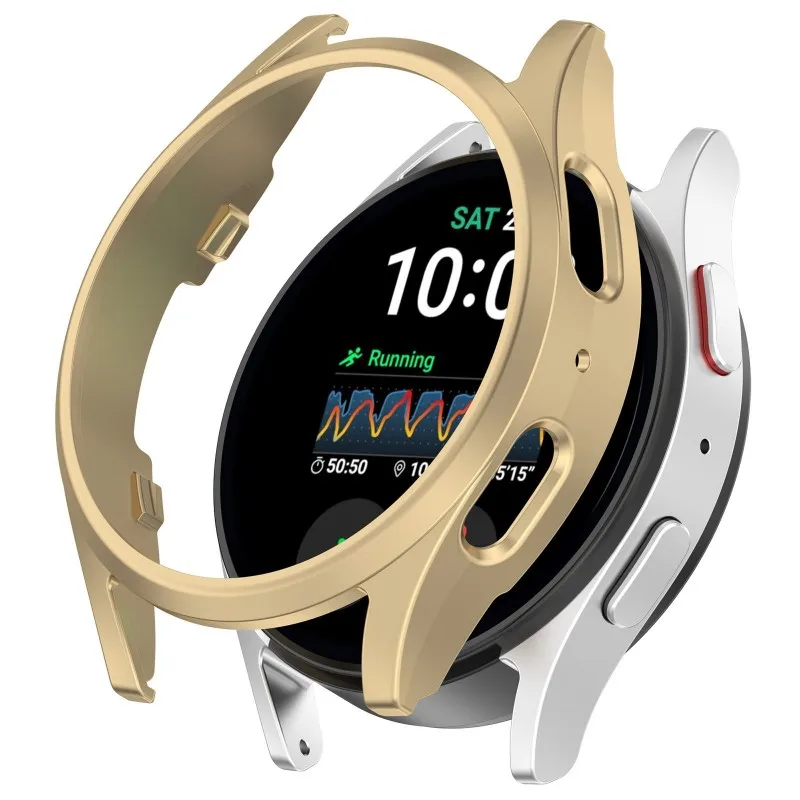 Enhanced Protective PC Case for Galaxy Watch - Durable Half Cover Bumper Accessories