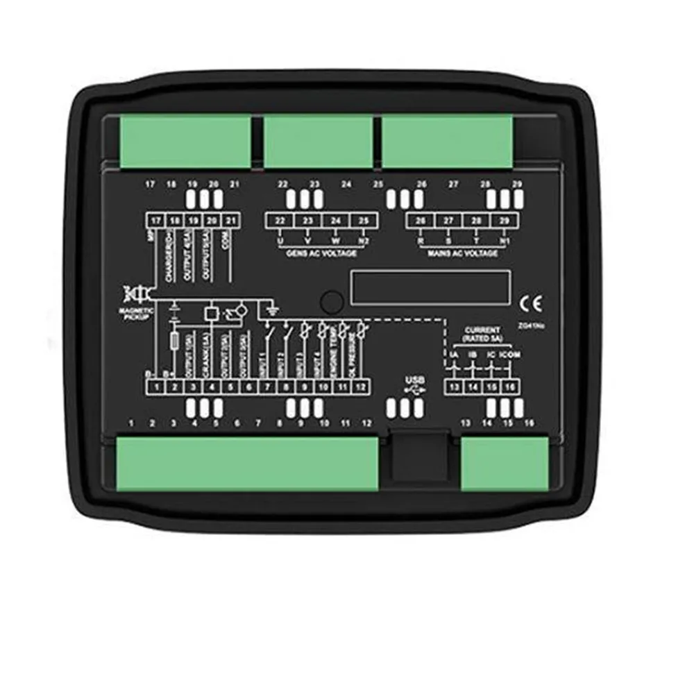 Smartgen HGM410N HGM420N 자동 발전기 엔진 전자 LCD 디스플레이 제어 모듈 유닛 발전기 시작 컨트롤러