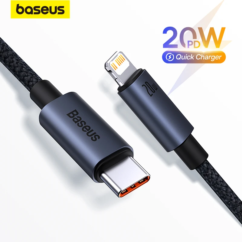 Baseus Cable USB Tipo C A Lightning Para IPhone Dispositivo De Carga 