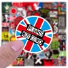 10/50/100pcs Classic ROCK Stickers Graffiti Music Band Decals for Ipad Guitar Laptop Phone Motorcycle Skateboard Luggage Bottle 3