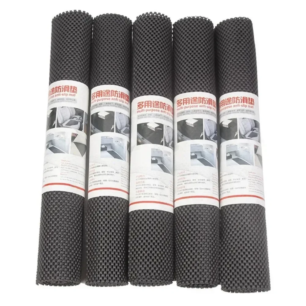 Car Non Slip Mat Non Slip Mat Car Trunk Mat Non-slip Soft DIY Free Cutting Easy To Clean Mat Outsize Mesh Fabric Mats PVC Foam