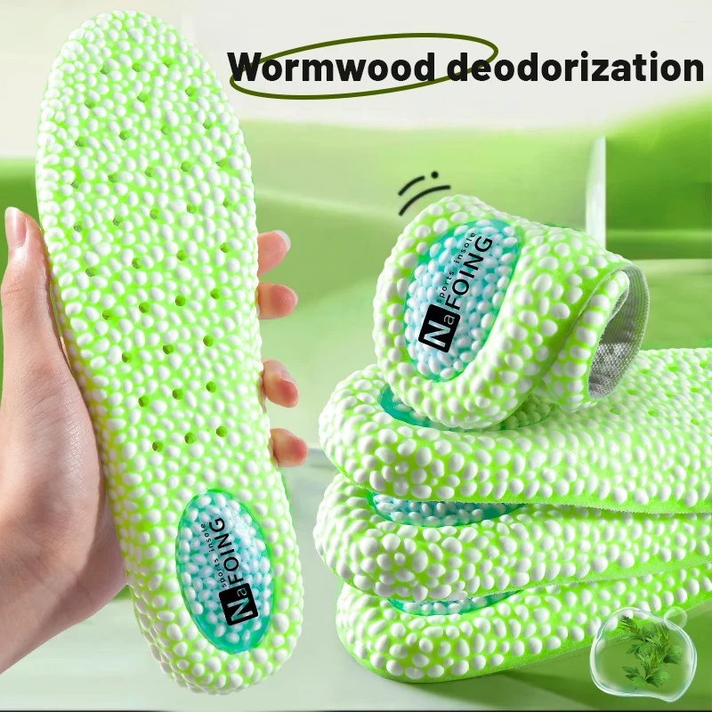 Description Picture 3 of itemNew High Elastic Soft Memory Foam Sport Insoles for Shoes Boost Shock Absorption Breathable Running Accessories For Soles