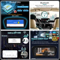 Écran autoradio Android 15 pour BMW E60 E61 E63 E64 E90 E91 Série 3/5 Carplay Android Auto Lecteur multimédia stéréo GPS 4G LTE 6