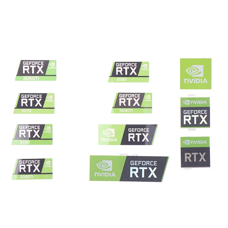 Per Rtx 3090Ti 3080Ti 3070 3060 Etichetta Per Scheda Grafica Per Laptop Con Adesivo Desktop