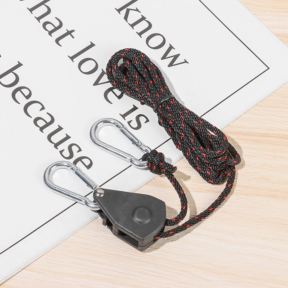 1/2 PCS Tent Adjustable Rope Fastener Fixed Buckle Pulley Tensioner Ratchet Hangers Lights Lifting Camping Awning Wind Rope camping tent fasteners tent rope tightener camping cord buckles ratchet hanger camping rope buckle rope tie down ratchet