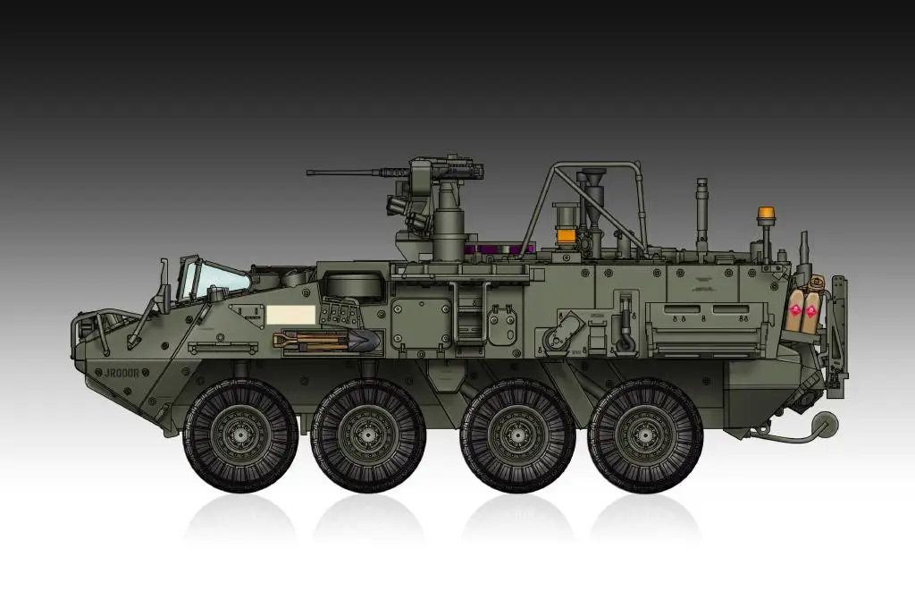Trumpeter 07429 1/72 Scale M1135 Stryker NBC RV Plastic