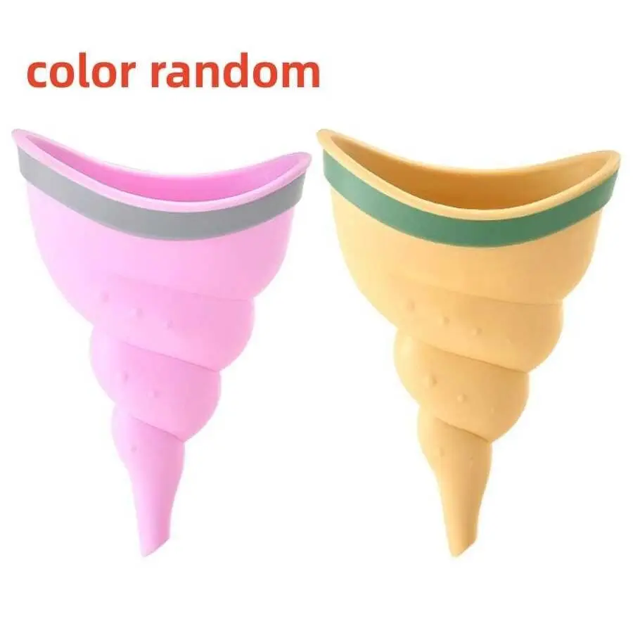 New Conch Type Women's Standing Urinal Convenient Emergency Urinary Bag for Women's Urinary Bucket in Tourist Public Toilet
