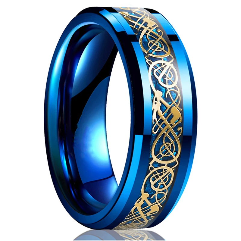 Рисунок 2 - Модное мужское кольцо 8 мм из нержавеющей